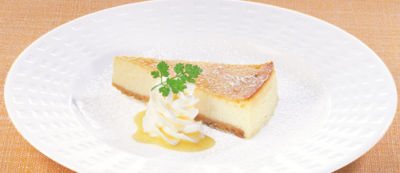 ”北海道クリームチーズの”ベイクドチーズケーキ
