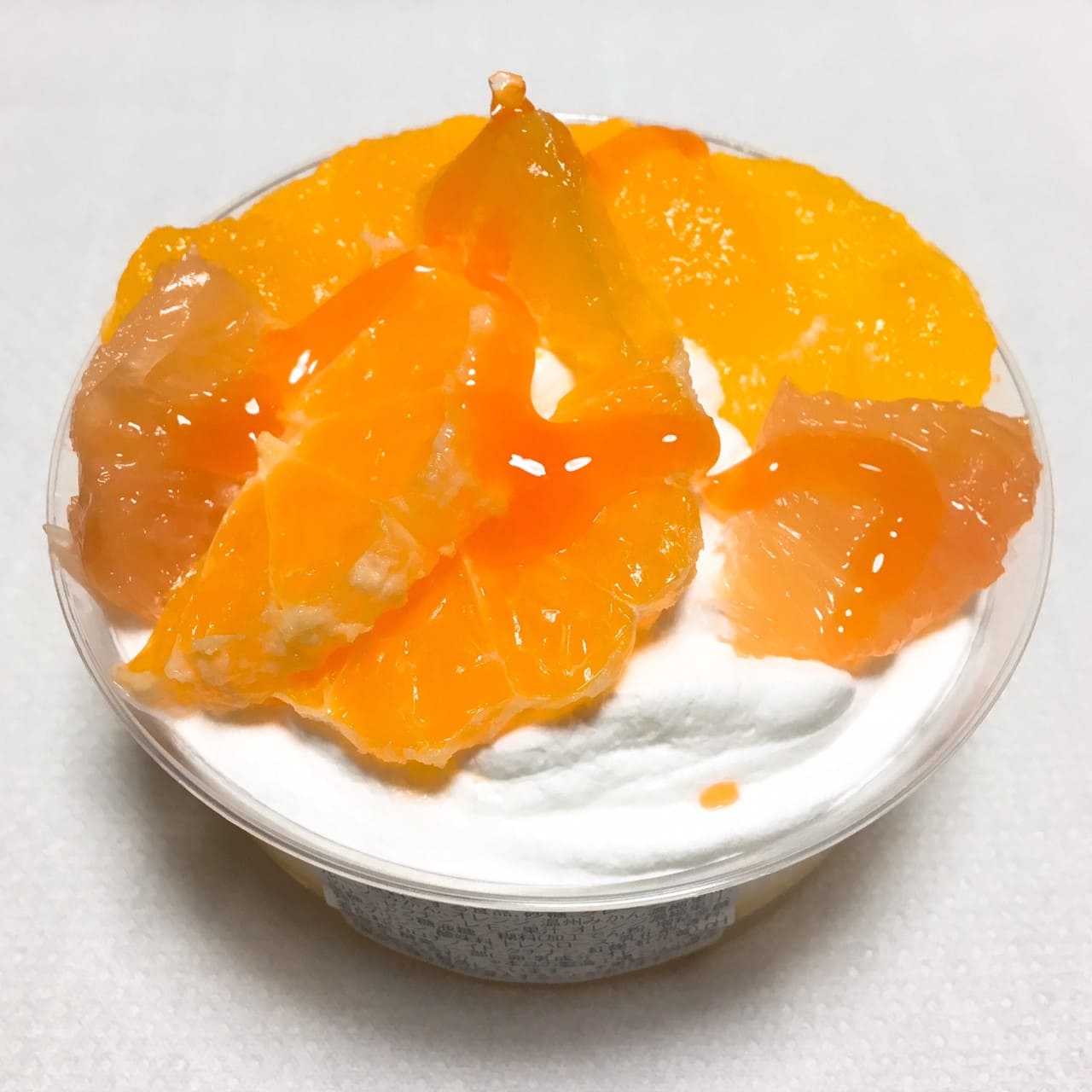 温州みかんと柑橘のパフェ　